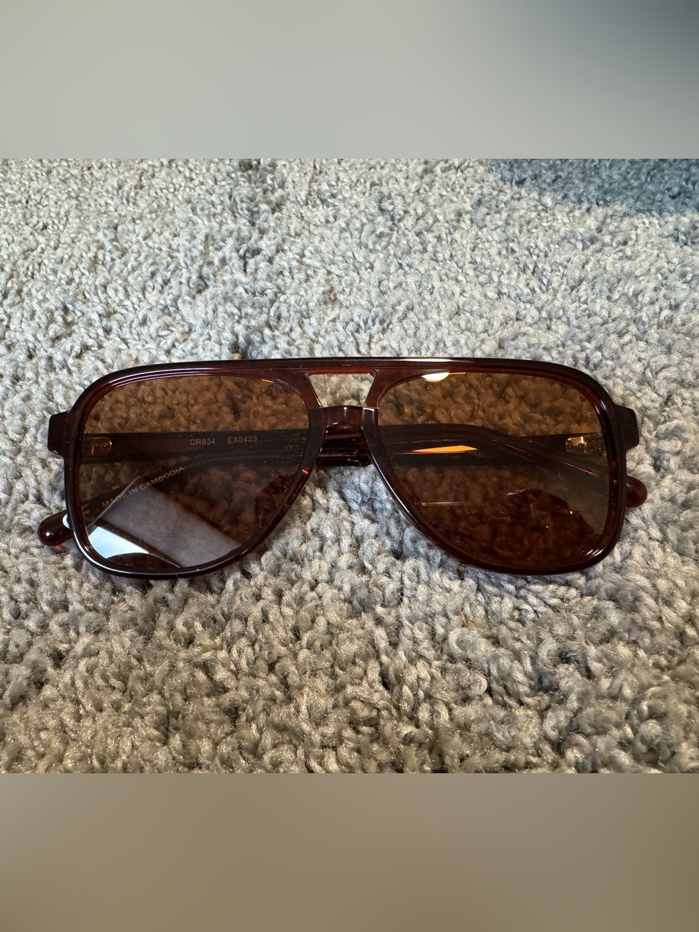 NWT J. Crew Oversized aviator sunglasses - Picture 2 of 6